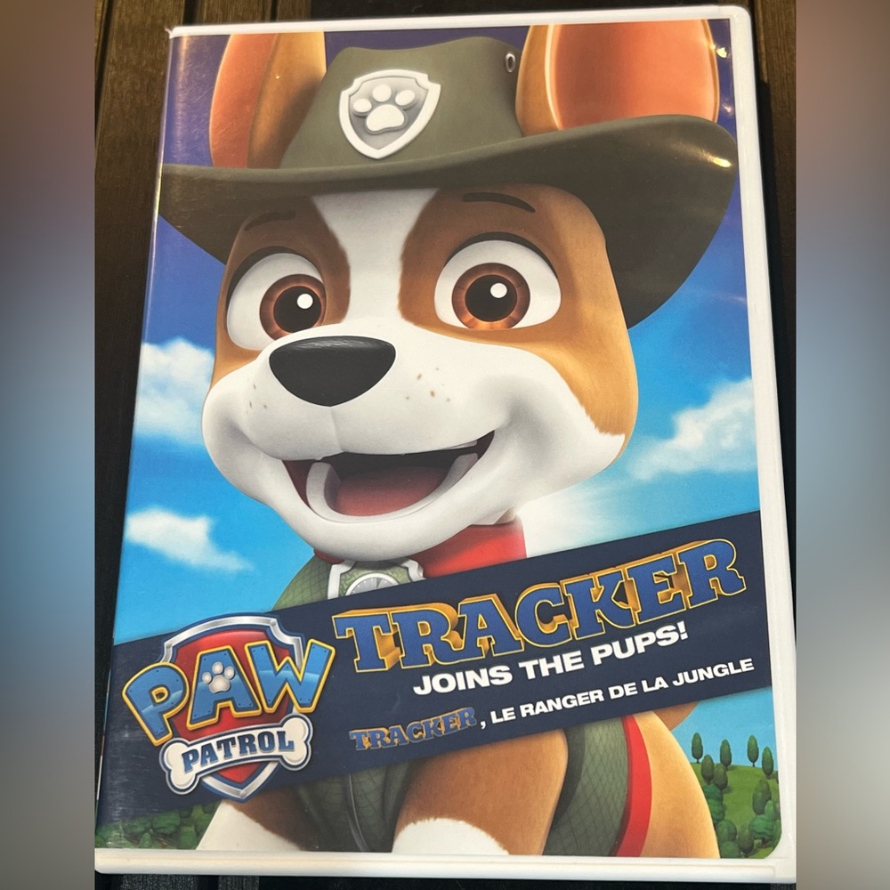 DVD-Paw Patrol Tracker Joins the pups!!